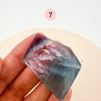 Fluorita Placas Pequeñas | Cambios - Espiritualidad