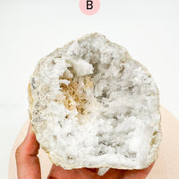 Cuarzo Blanco Geodas | Buena suerte y protección