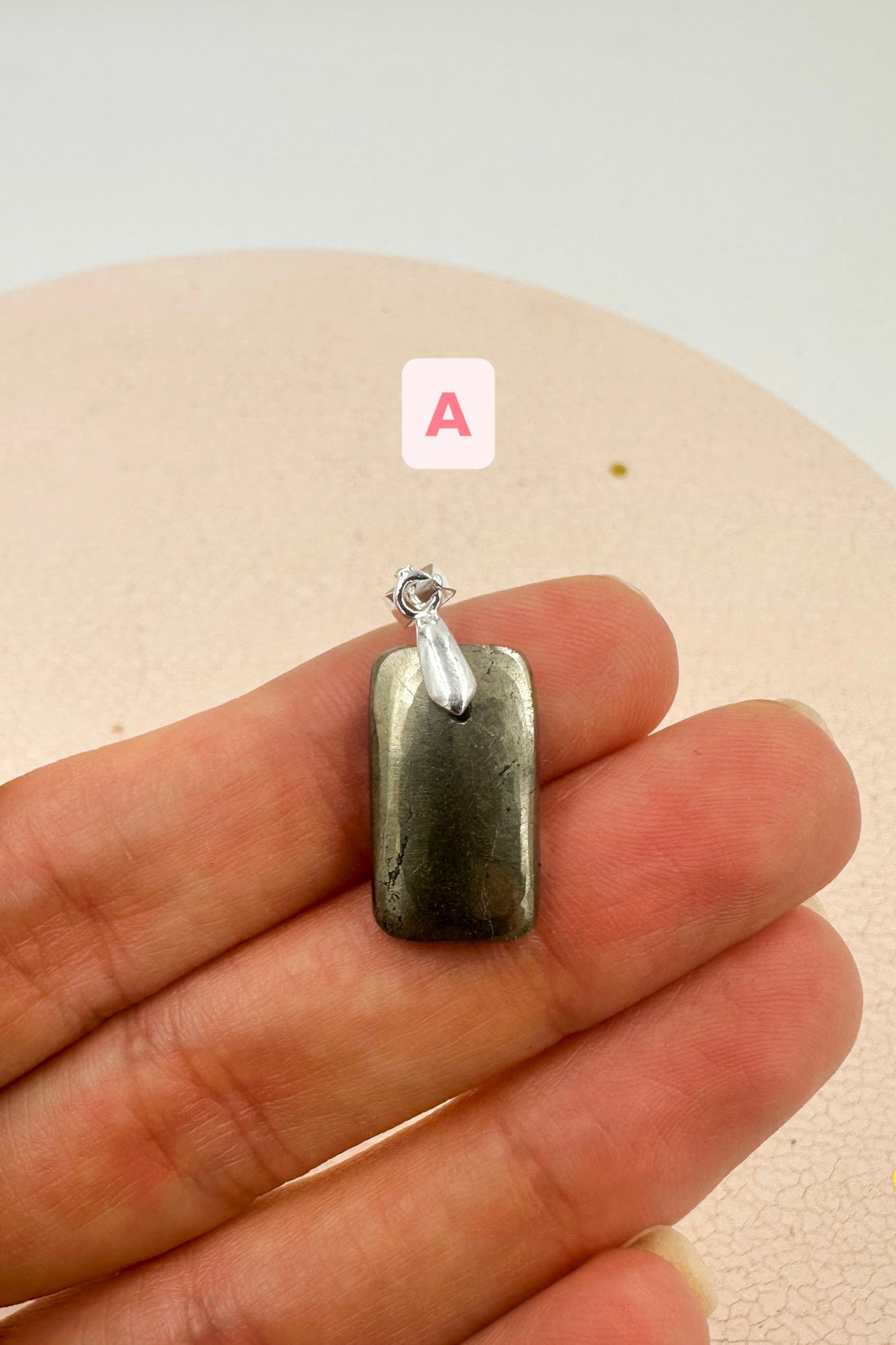 Colgante pirita | Abundancia - Positividad