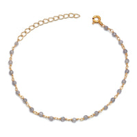 Pulsera Labradorita | Intuición - Transformación | Oro