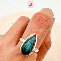 Anillo Labradorita | Transformación y protección