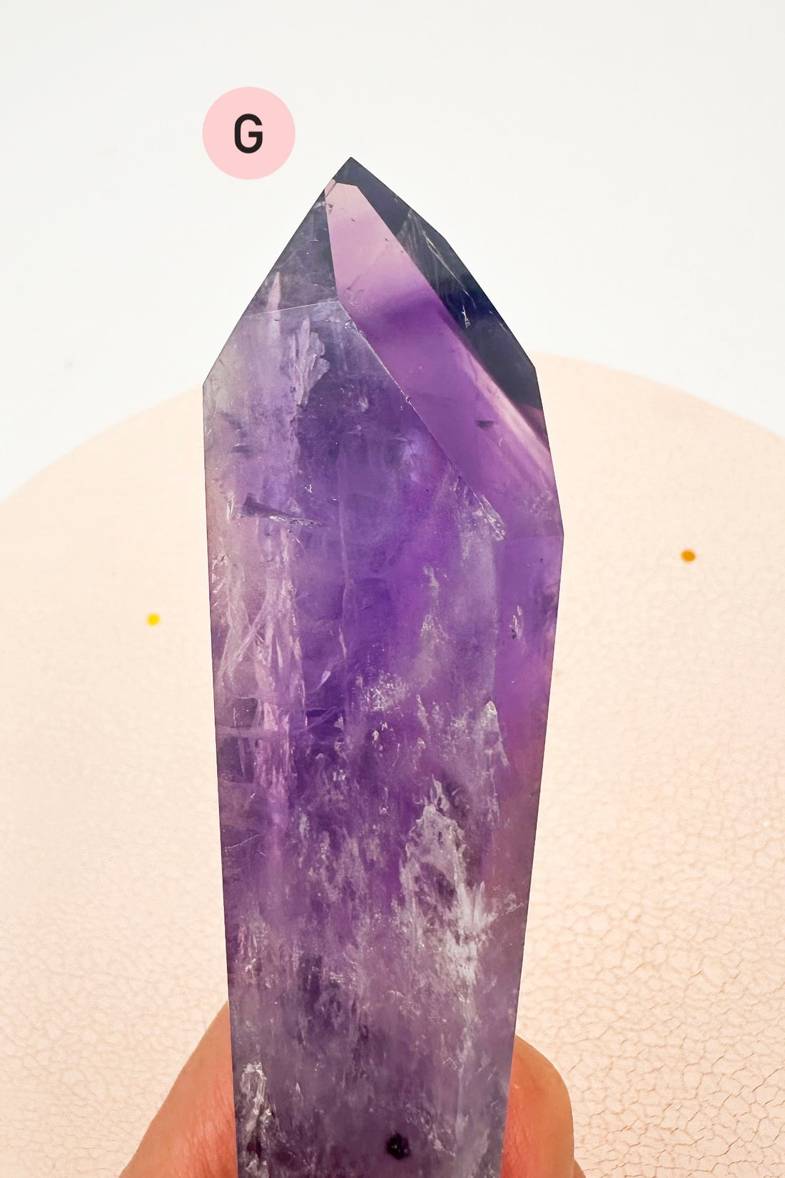 Vara de poder | Amatista | Vibración elevada - Protección áurica