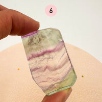Fluorita Placas Pequeñas | Cambios - Espiritualidad