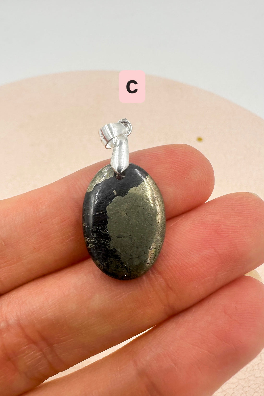 Colgante pirita | Abundancia - Positividad