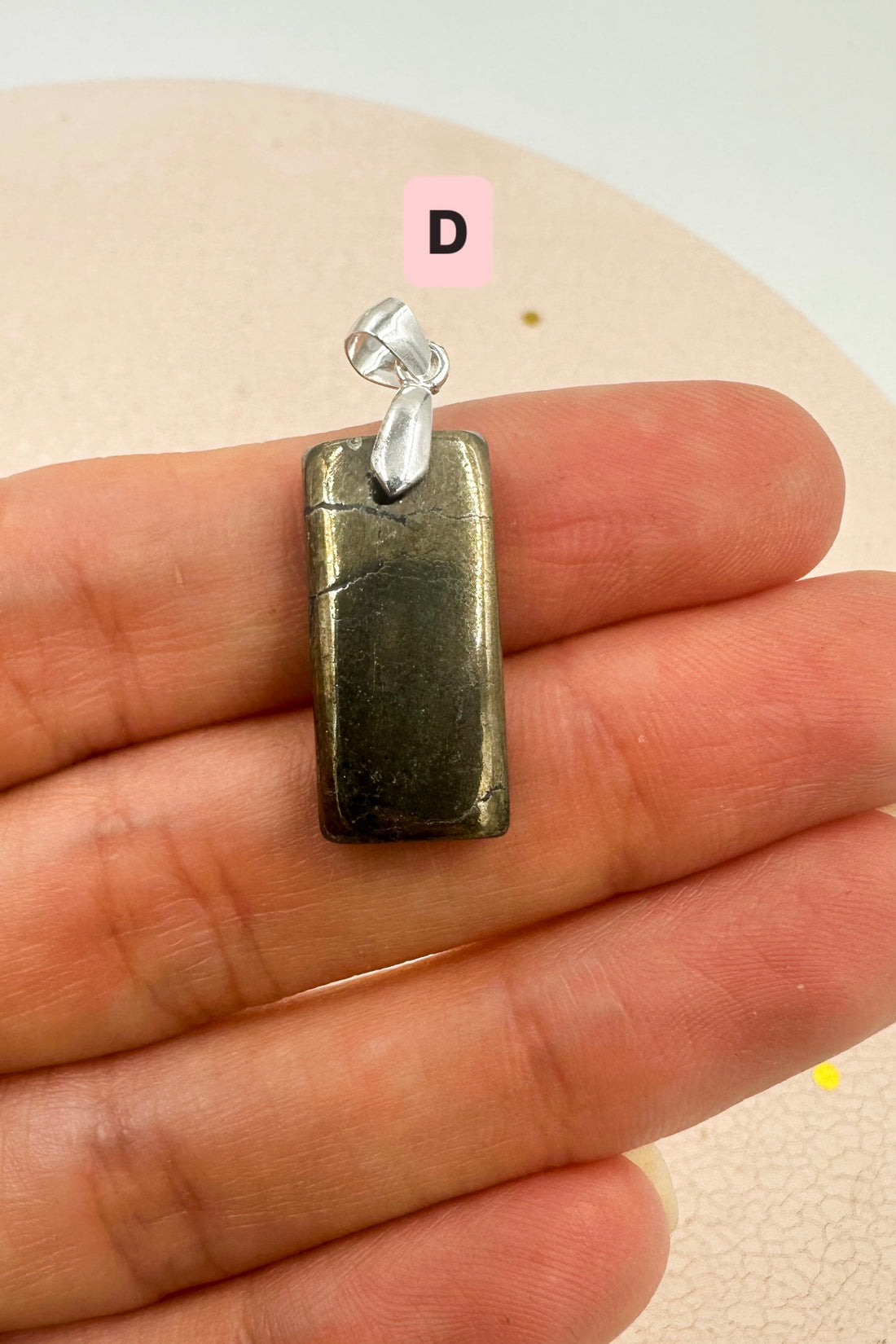 Colgante pirita | Abundancia - Positividad