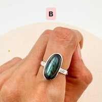 Anillo Labradorita | Transformación y protección