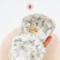 Cuarzo Blanco Geodas | Buena suerte y protección