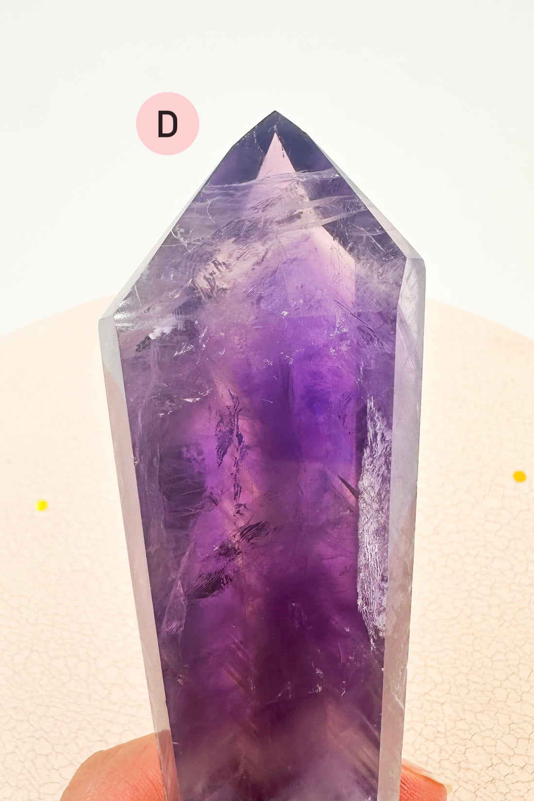 Vara de poder | Amatista | Vibración elevada - Protección áurica