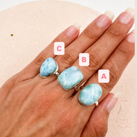 Anillo Larimar | Equilibrio - Serenidad