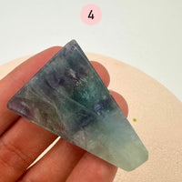 Fluorita Placas Pequeñas | Cambios - Espiritualidad