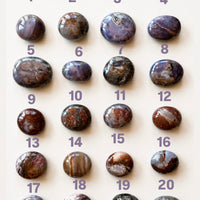 Ágata Malva Palmstone | Calma - Protección Familiar