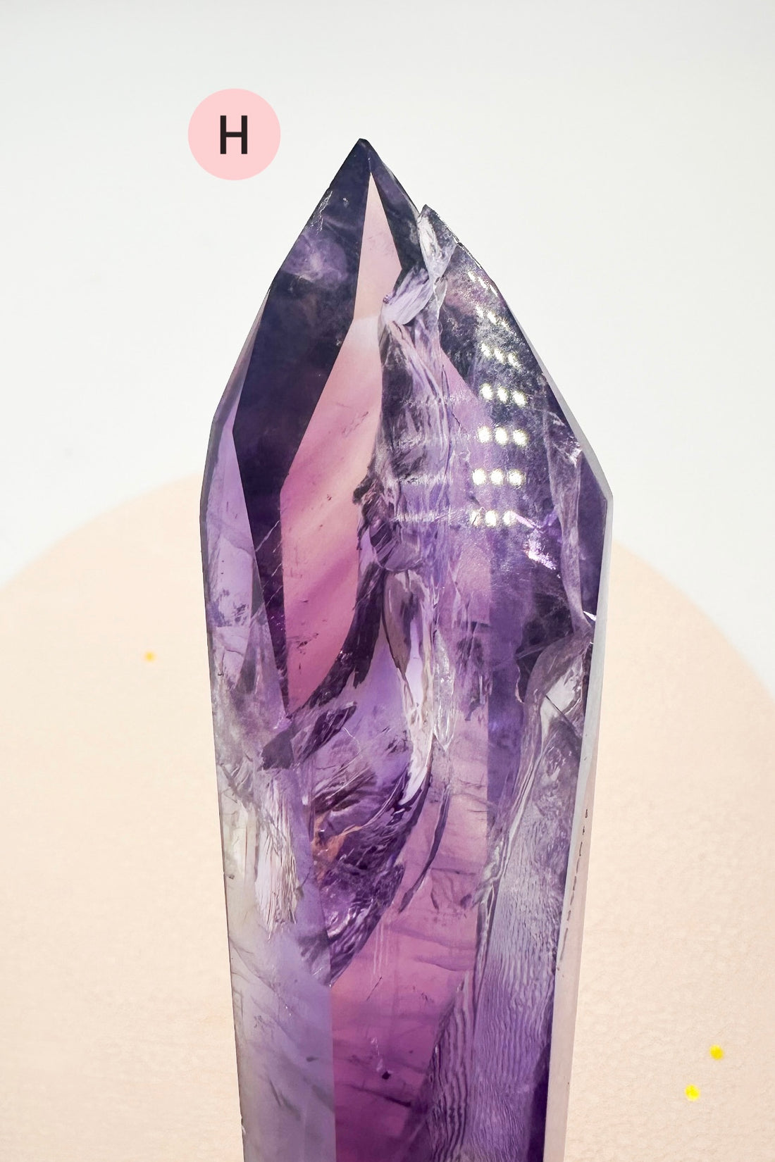 Vara de poder | Amatista | Vibración elevada - Protección áurica