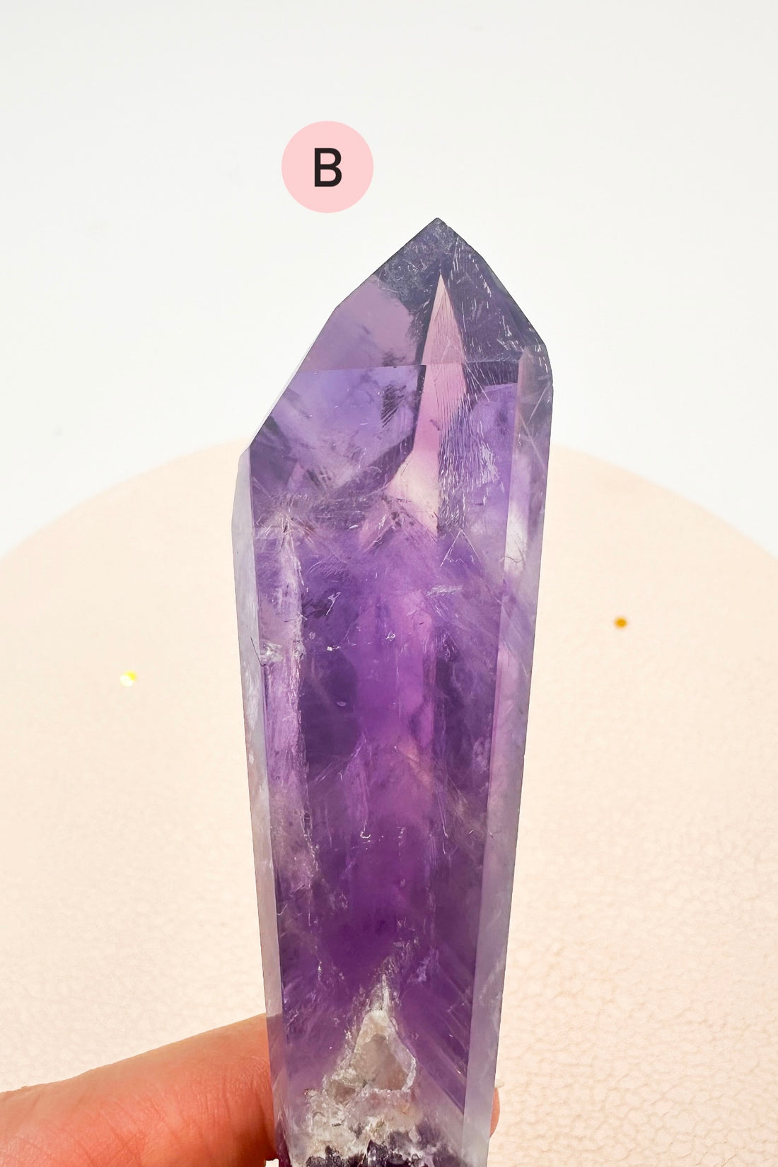 Vara de poder | Amatista | Vibración elevada - Protección áurica