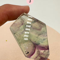 Fluorita Placas Pequeñas | Cambios - Espiritualidad
