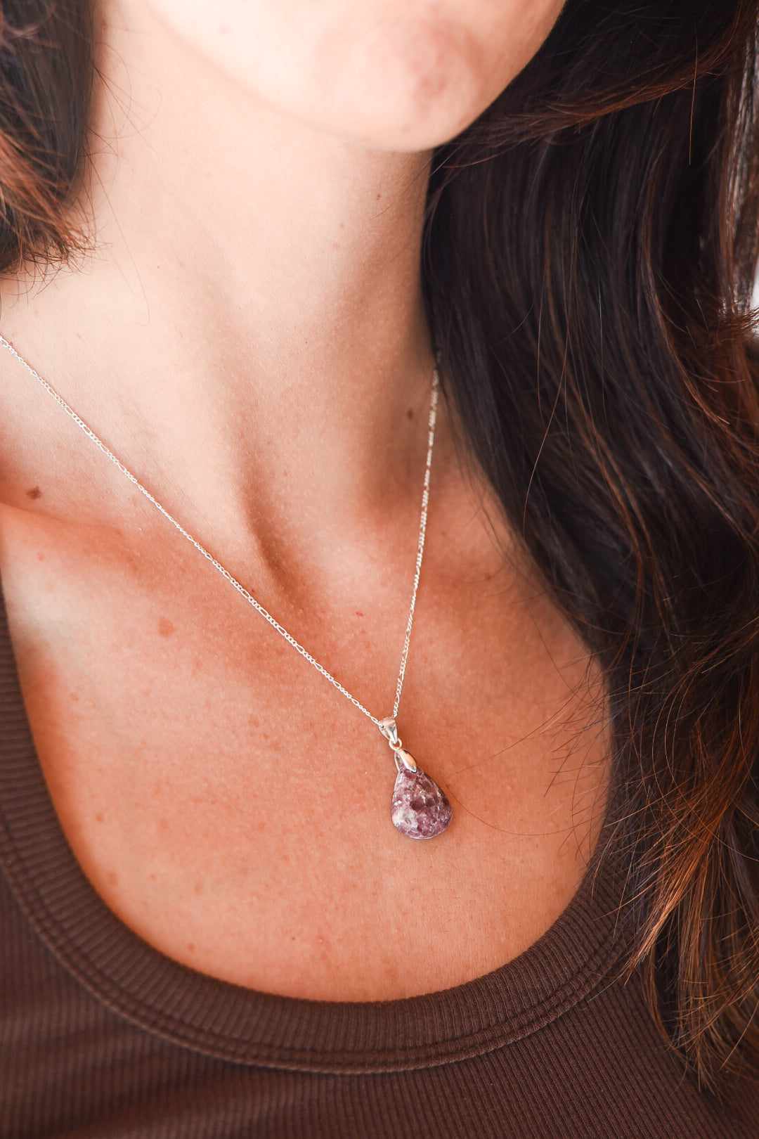 Colgante Lepidolita | Calma - Superación