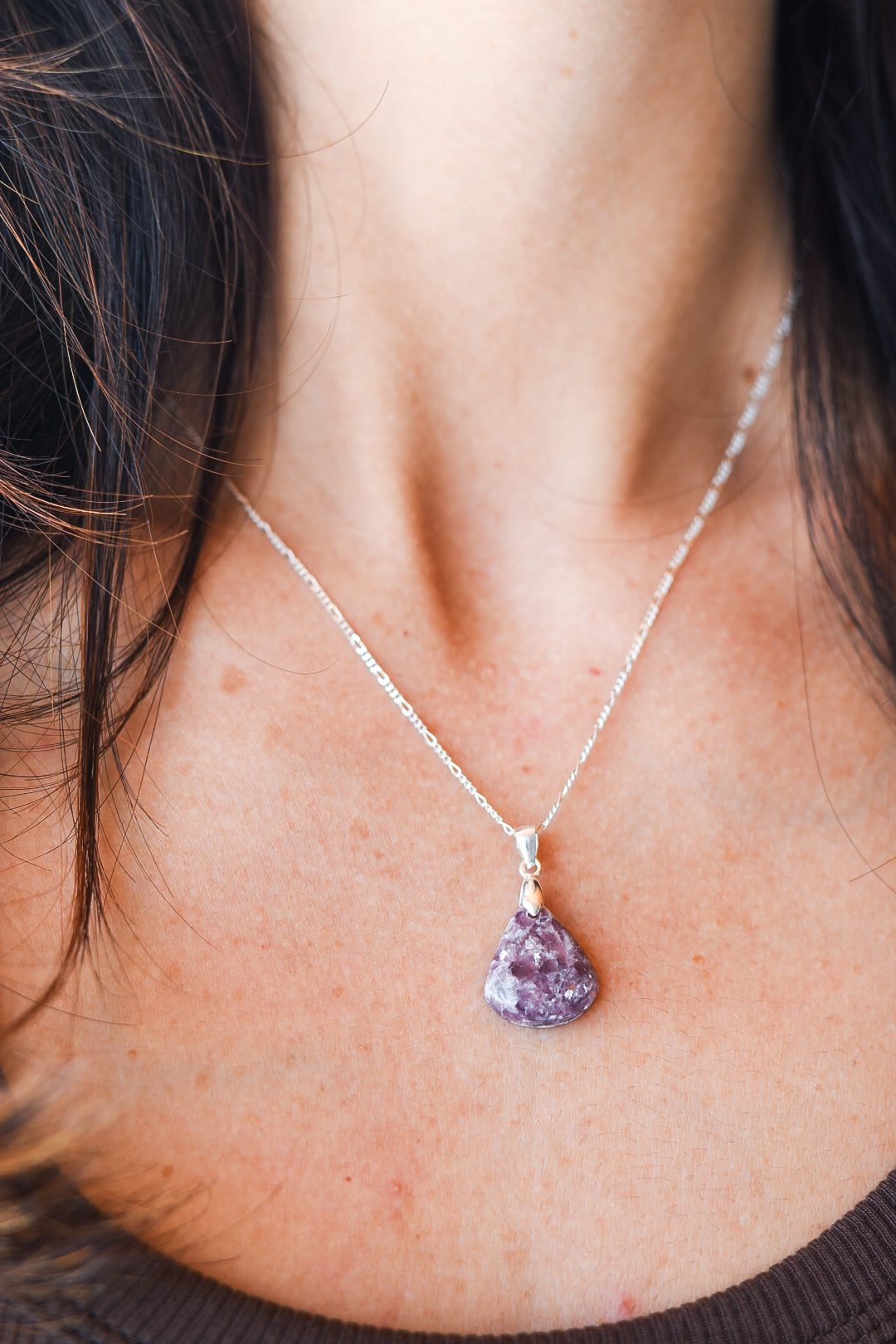 Colgante Lepidolita | Calma - Superación