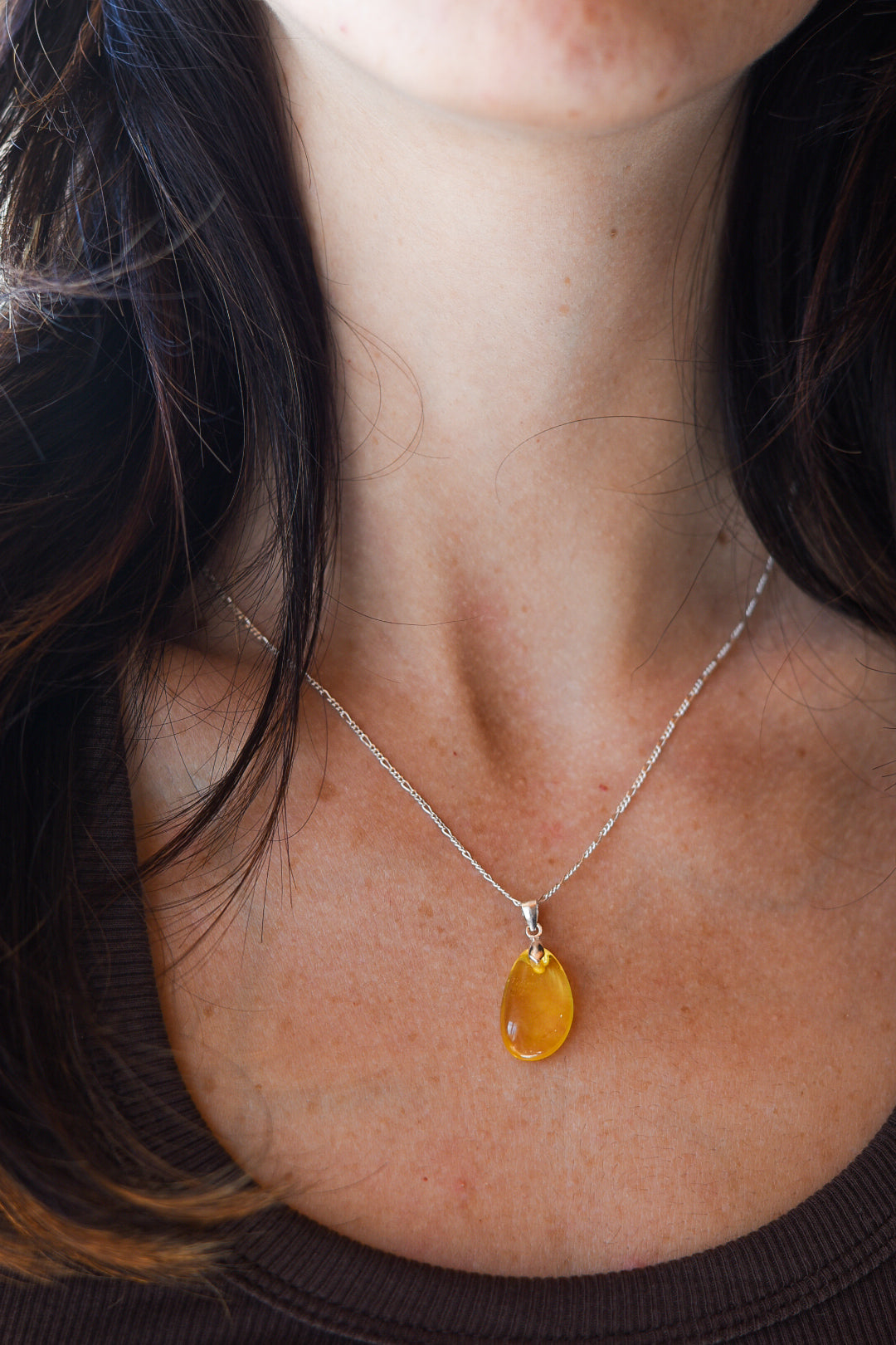 Colgante Ámbar | Optimismo - Seguridad