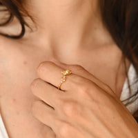 Anillo citrino | Abundancia - Optimismo