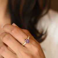 Anillo Amatista | Relajación - Equilibrio