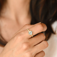 Anillo Aguamarina | Armonía - Tranquilidad