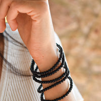 Pulsera Obsidiana negra | 4mm | Autorrealización - Protección
