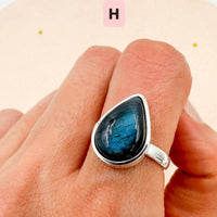 Anillo Labradorita | Transformación y protección