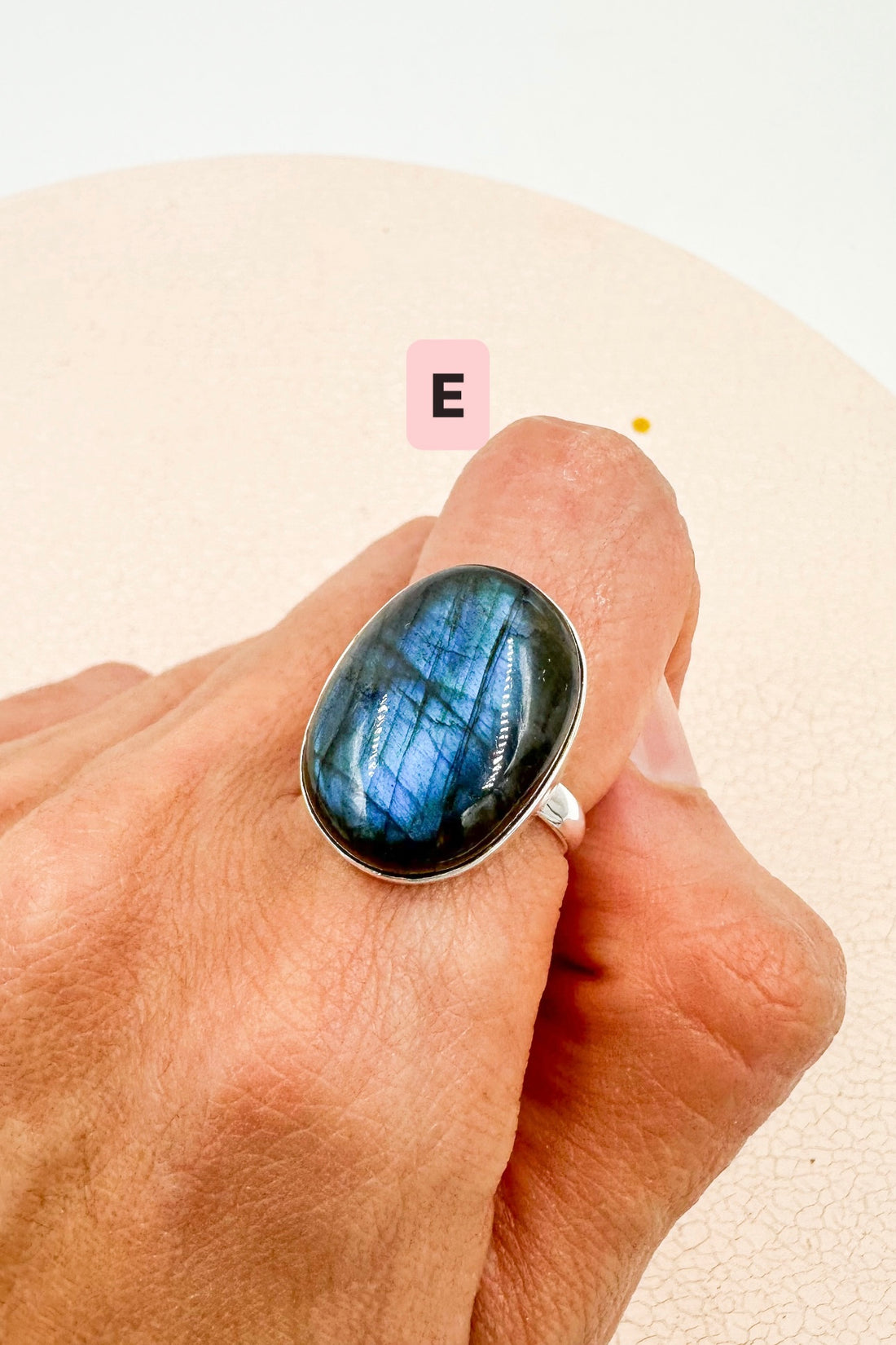 Anillo Labradorita | Transformación y protección