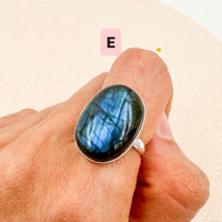 Anillo Labradorita | Transformación y protección