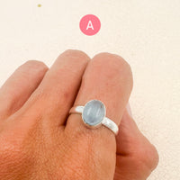 Anillo Aguamarina "Extra" | Armonía - Tranquilidad