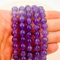Pulsera Amatista Extra 8mm | Relajación - Equilibrio