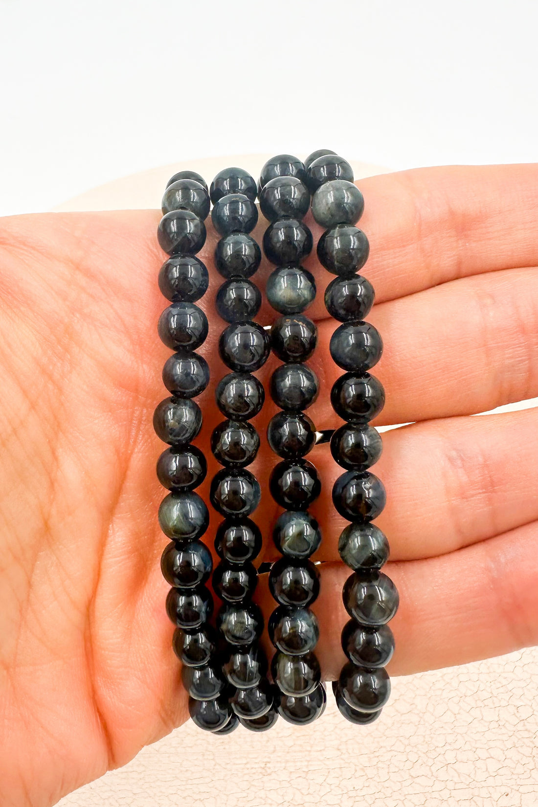 Pulsera Ojo de halcón 6mm | Protección - Transformación