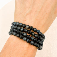 Pulsera Ojo de halcón 6mm | Protección - Transformación