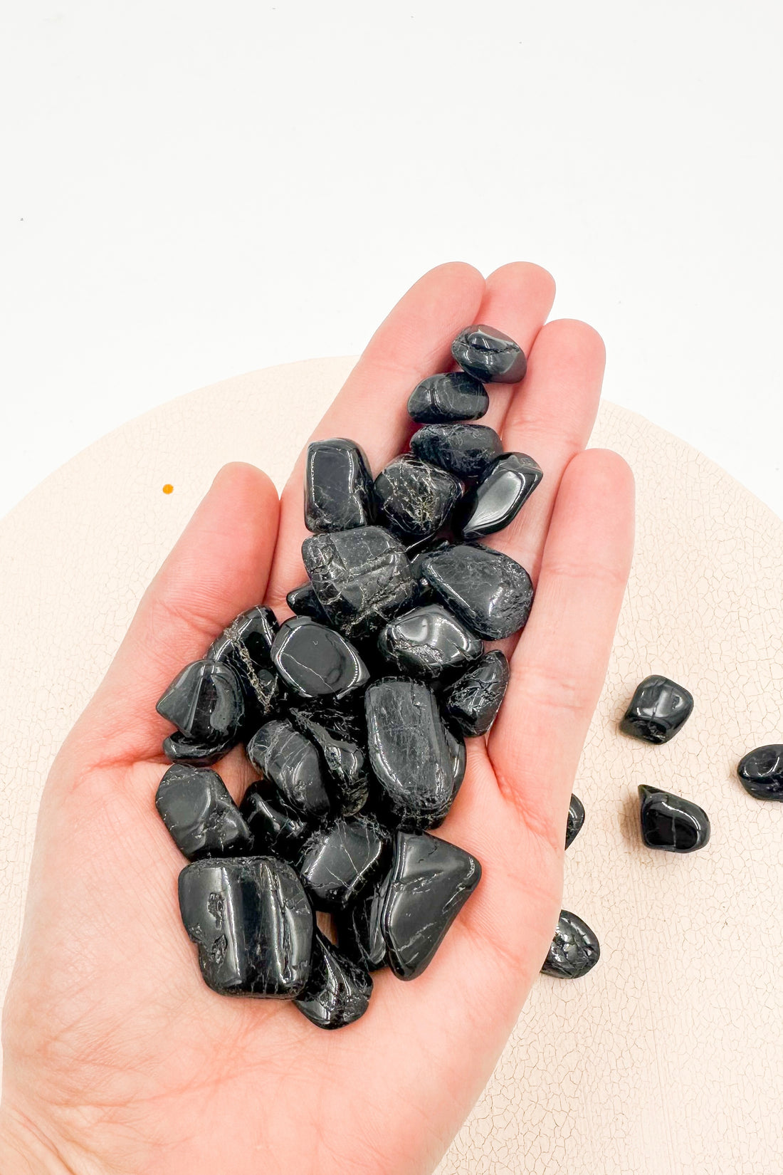 Turmalina negra | Rodado Mini | Limpieza - Protección