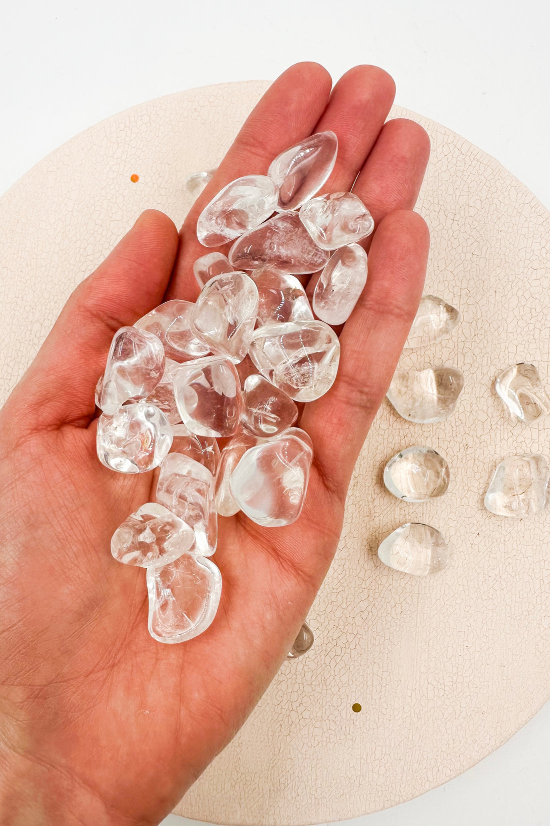Cristal de roca | Rodado mini | Meditación - Positividad