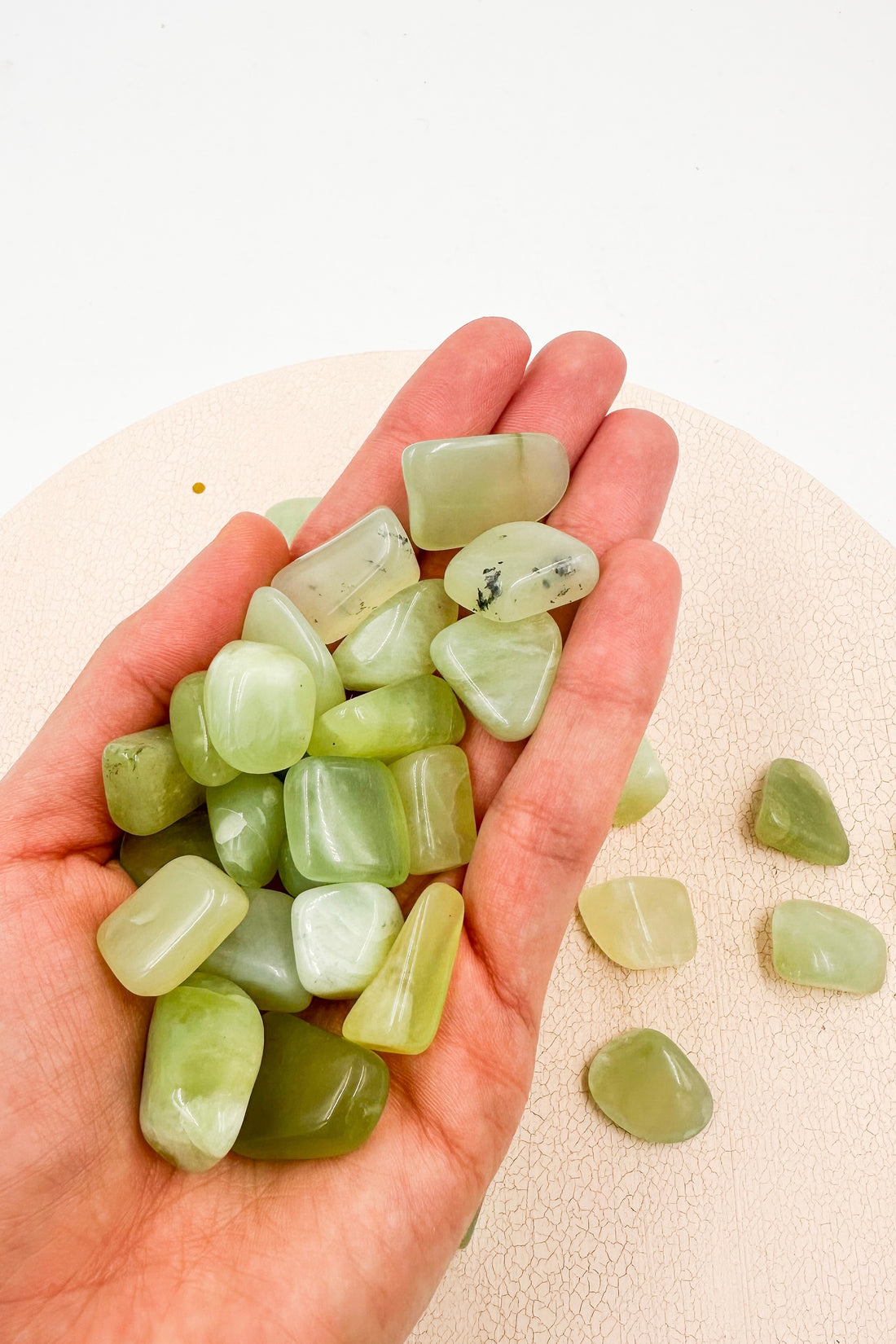 Jade verde | Rodado mini | Abundancia - Buena Suerte