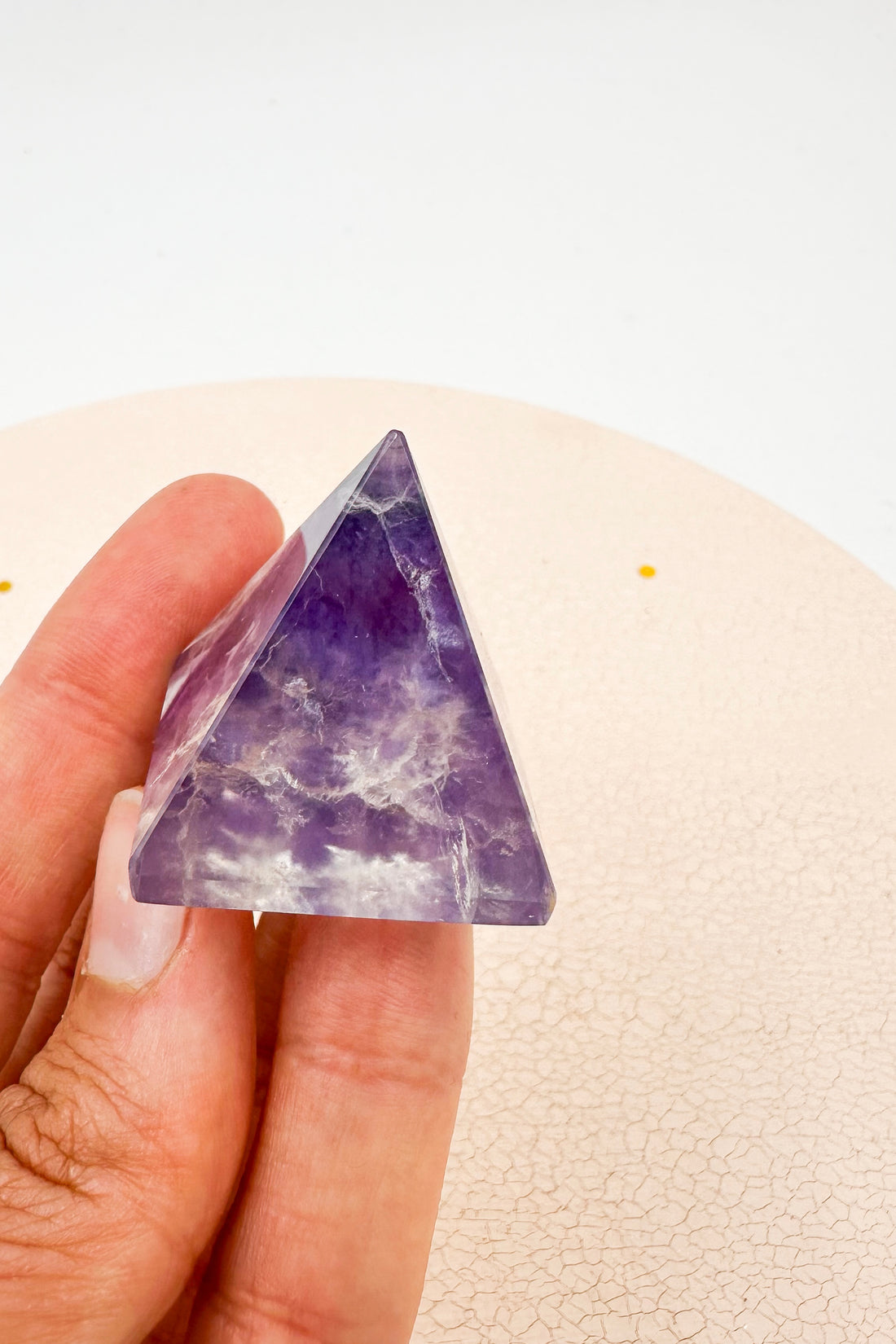 Fluorita Pirámide | Cambios - Espiritualidad