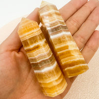 Generador Calcita naranja | Energía - Limpieza energética