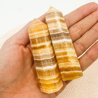 Generador Calcita naranja | Energía - Limpieza energética