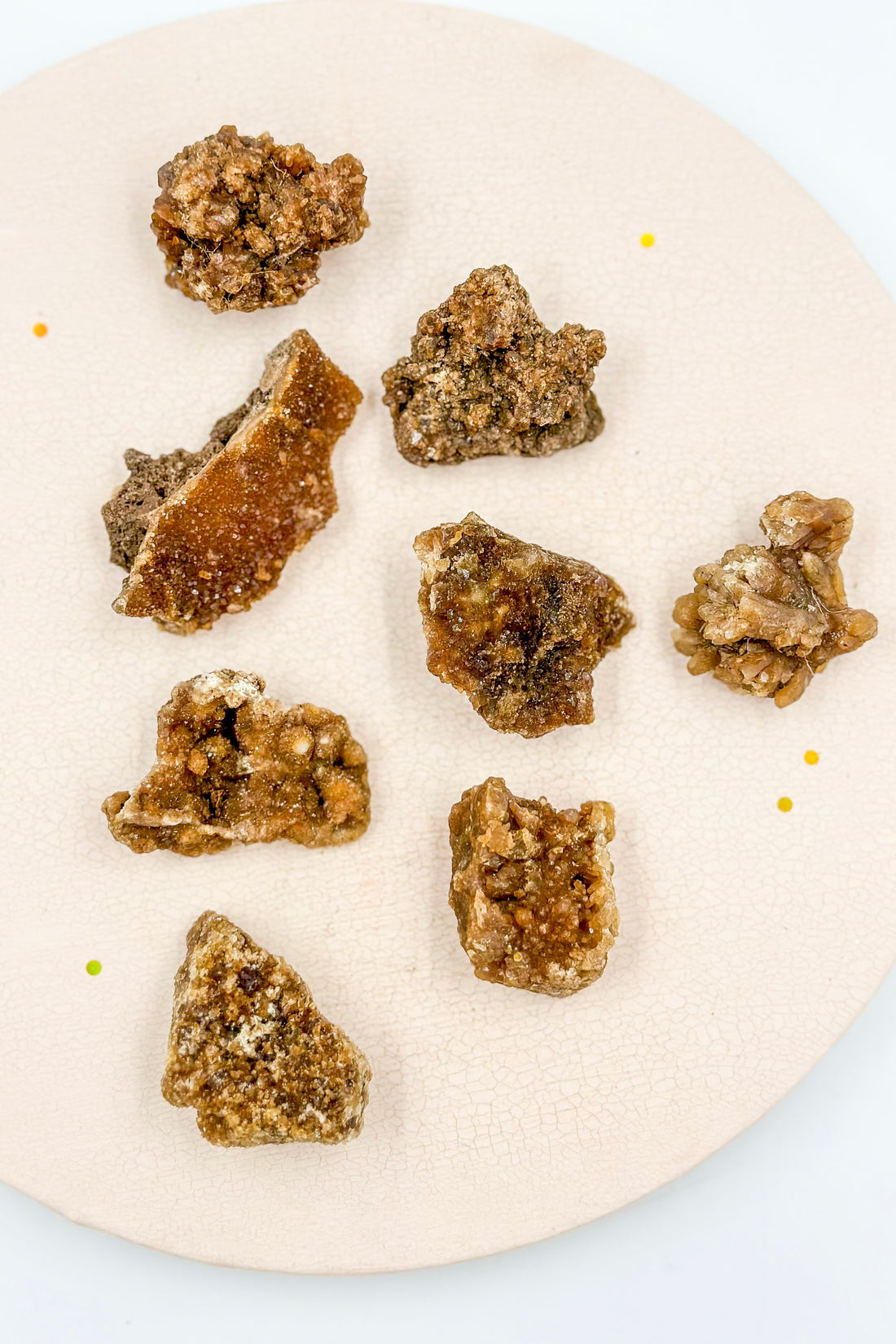 Drusa de Citrino Natural | Abundancia - Optimismo