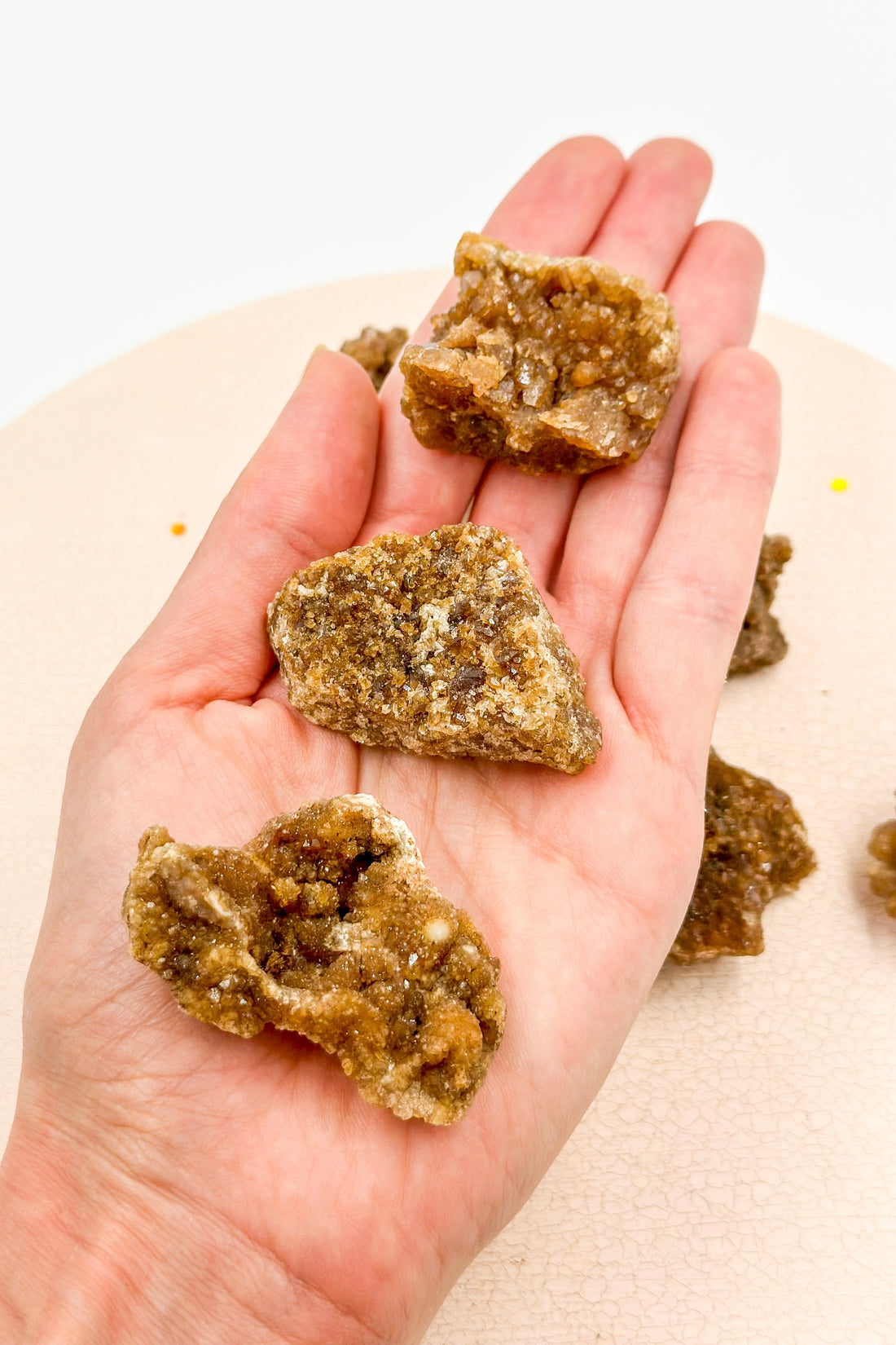 Drusa de Citrino Natural | Abundancia - Optimismo