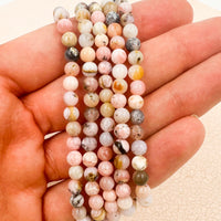 Pulsera Ópalo rosa | 4mm | Autoestima - Valor