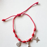 Pulsera roja 7 nudos | Personalizada | Amuleto protector