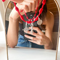 Pulsera roja 7 nudos | Personalizada | Amuleto protector