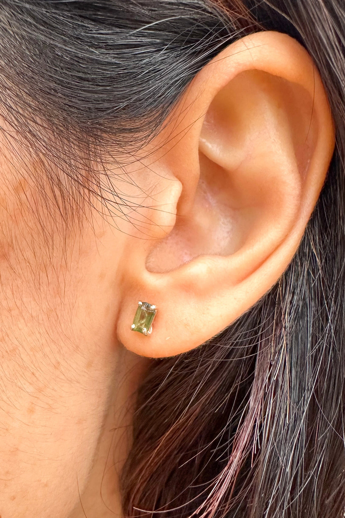 RESERVA ANTICIPADA | Pendientes Moldavita Facetada | Buena suerte - Espiritualidad