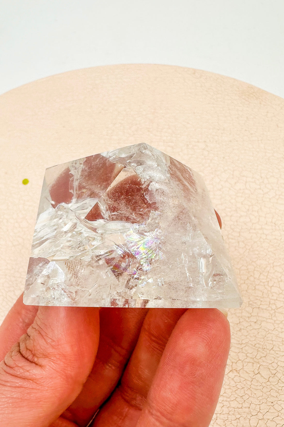 Octaedro Cristal de roca | Meditación - Positividad