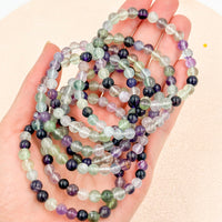Pulsera Fluorita | 6mm | Cambios - Espiritualidad