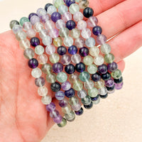 Pulsera Fluorita | 6mm | Cambios - Espiritualidad