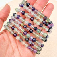 Pulsera Fluorita | 6mm | Cambios - Espiritualidad