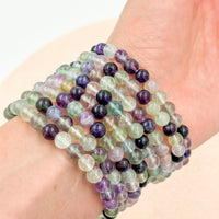 Pulsera Fluorita | 6mm | Cambios - Espiritualidad