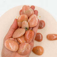 Jaspe Flamingo Rodado Plano | Enraizamiento - Protección